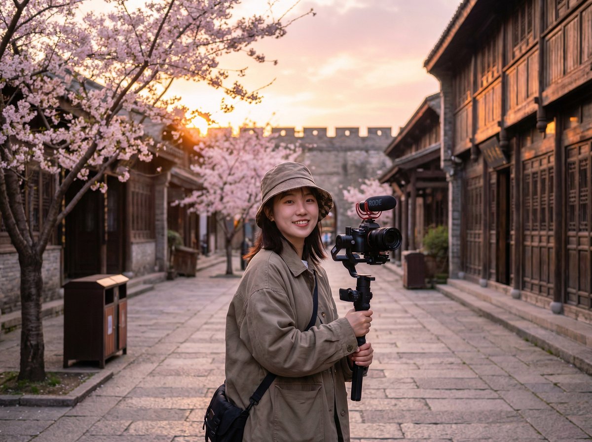 女神视频旅行视频拍摄